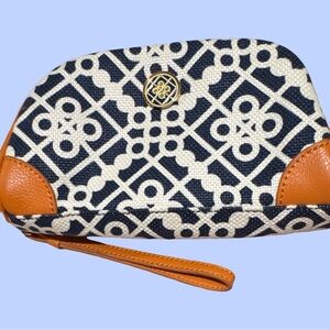 SPARTINA Patterned Black and Tan Women's Clutch